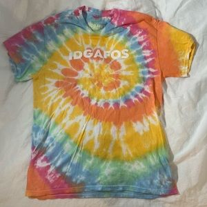 Dillon Francis IDGAFOS tie dye tshirt
